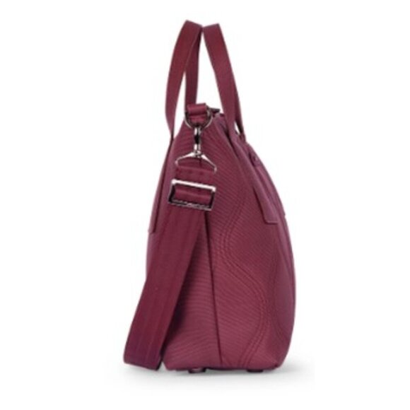 LUG Alto Matte Luxe VL (Vegan Lthr) Tote/Crossbody/Shoulder Bag/Satchel - Wine - Picture 4 of 15